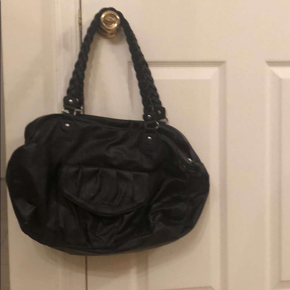 H&M faux leather shoulder bag